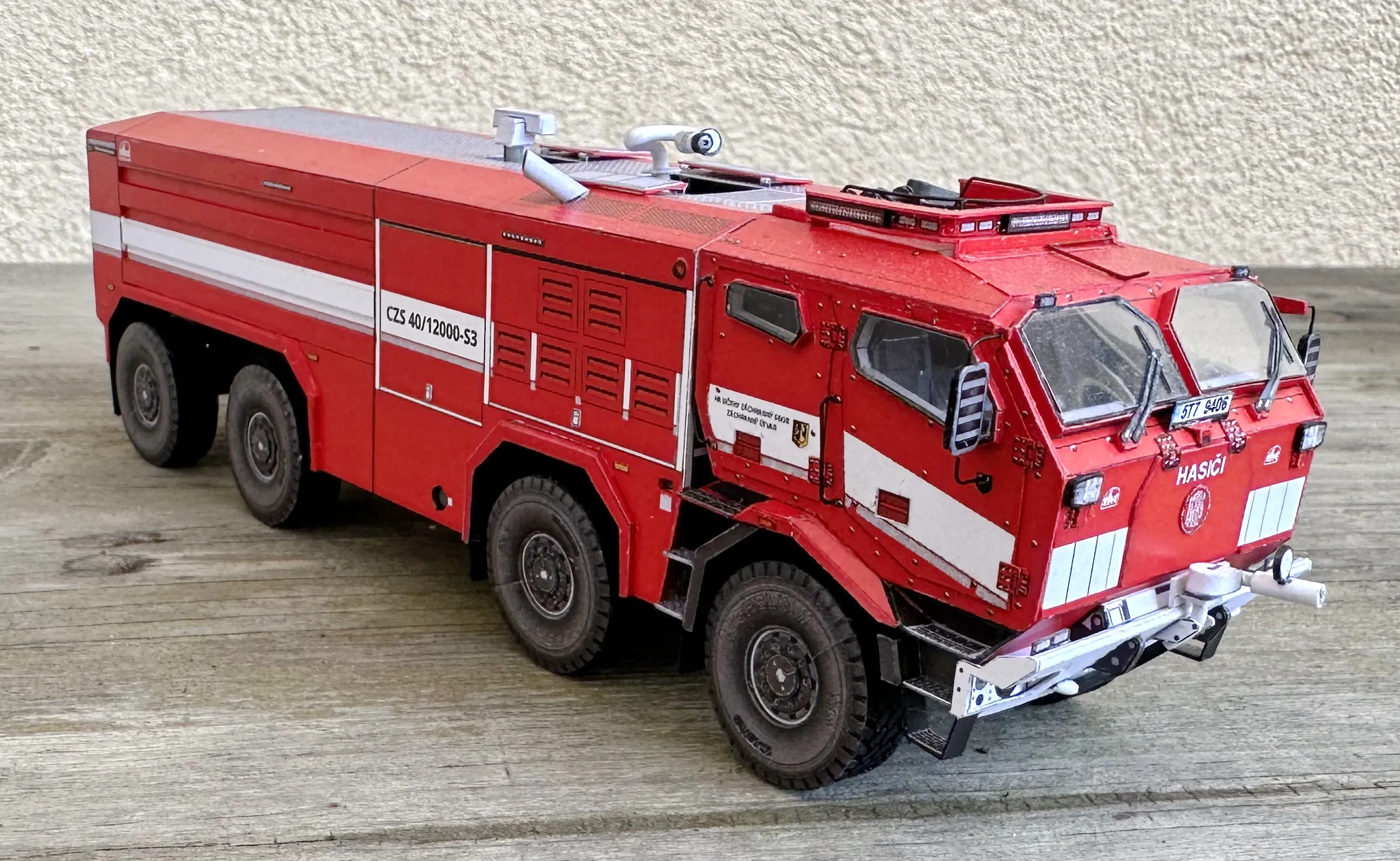 Papierový model - TATRA 815-7 8x8.1 CZS 40 Titan